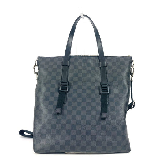 LOUIS VUITTON Shoulder Bag Damier Grafitto Canvas black Damier Grafitte Skyline unisex(Unisex)