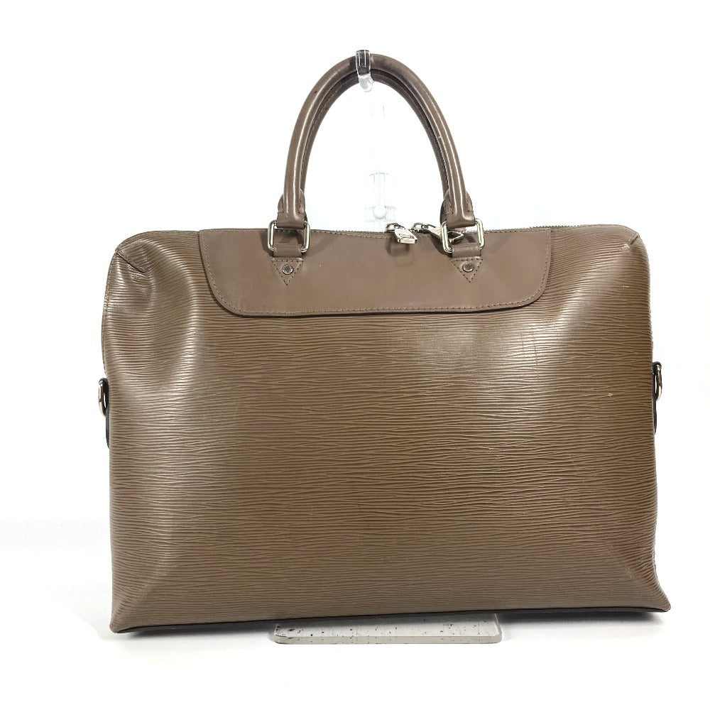 Luxury Women's Handbag | LOUIS VUITTON Business bag Epi Leather Brown Epi Porto de Cumanjour PDJ mens