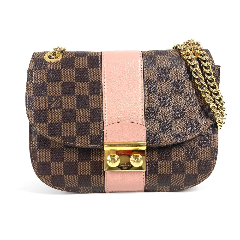 LOUIS VUITTON Shoulder Bag Damier canvas pink Damier Wight Women