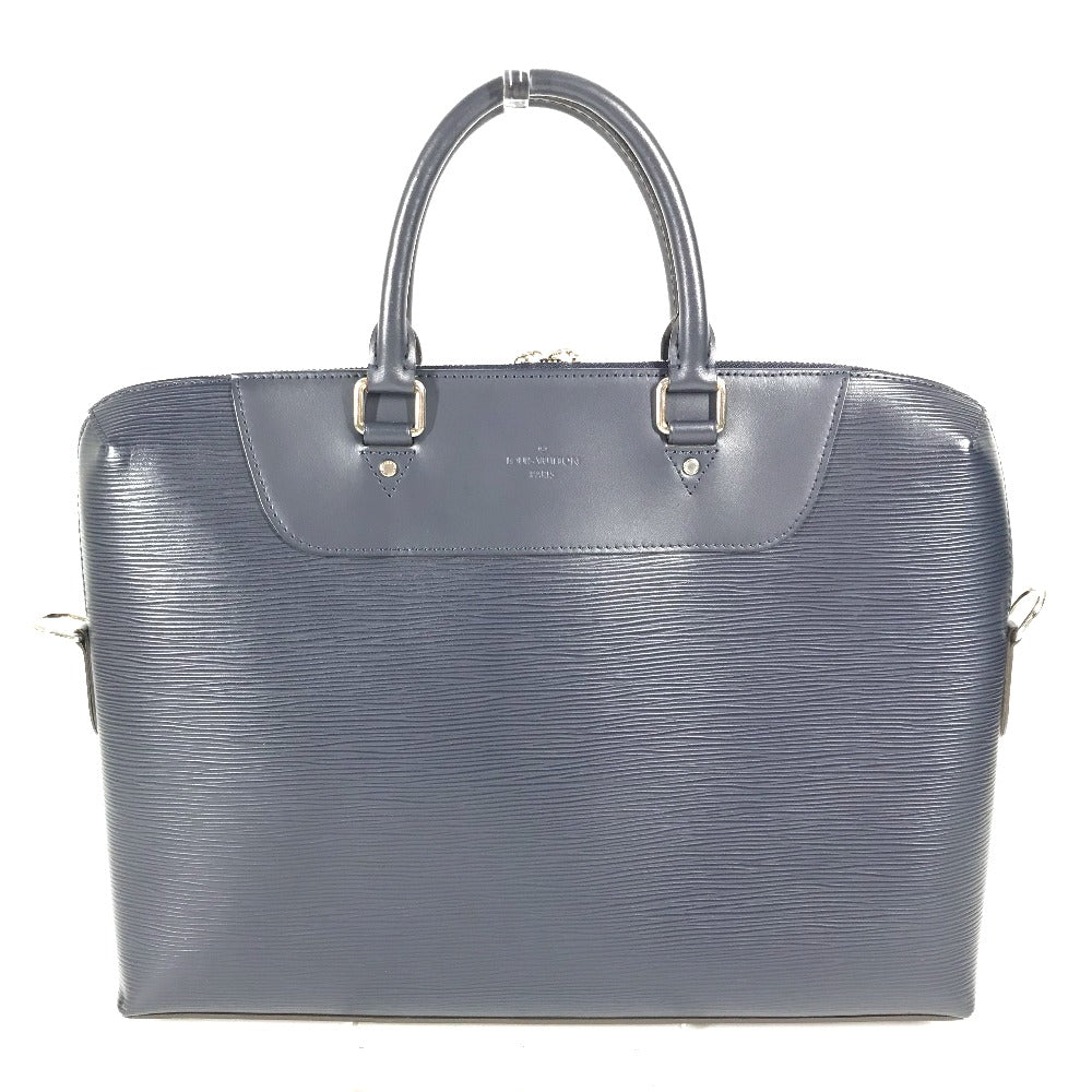 Luxury Women's Handbag | LOUIS VUITTON Business bag Epi Leather Navy Epi Porto de Cumanjour PDJ