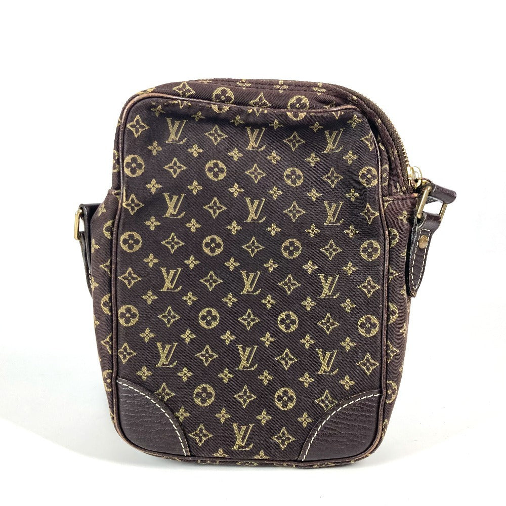 LOUIS VUITTON Shoulder Bag Monogram Mini-LinCanvas Brown Monogram mini run Danube