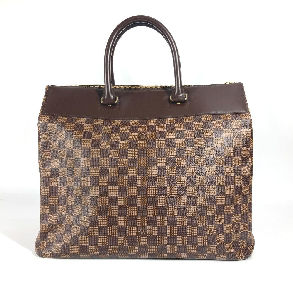 LOUIS VUITTON Handbag Damier canvas Brown Damier Greenwich PM