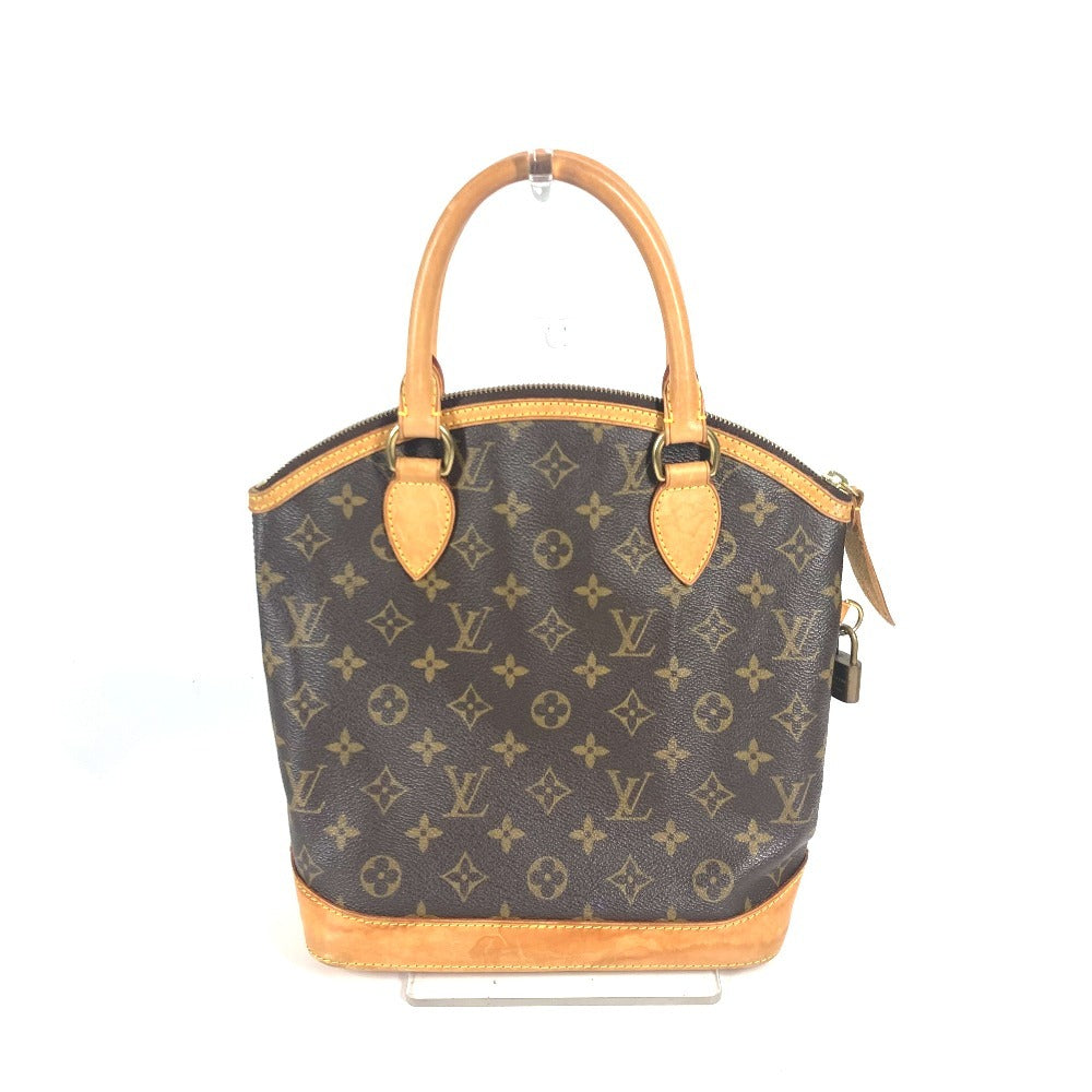 LOUIS VUITTON Handbag Monogram canvas Brown Monogram Lockit