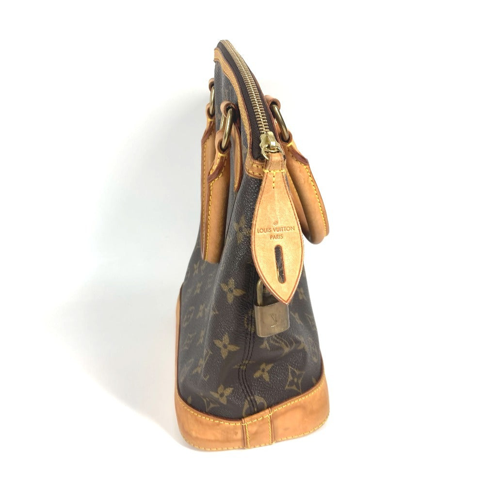 LOUIS VUITTON Handbag Monogram canvas Brown Monogram Lockit