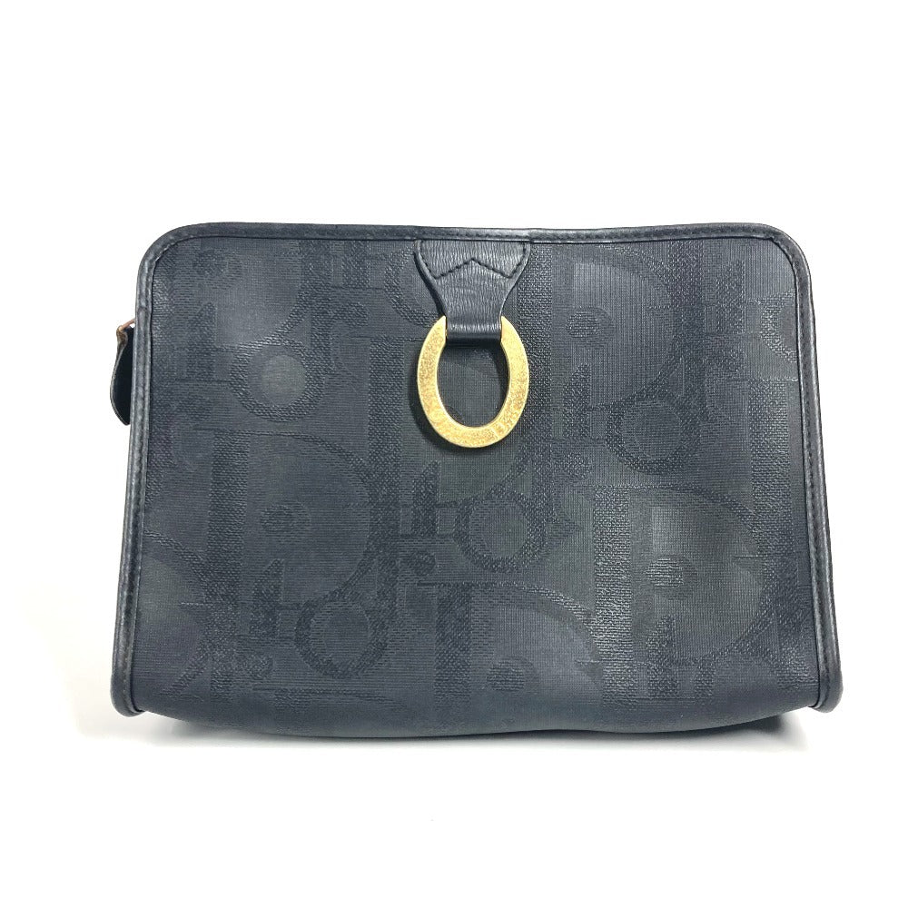 Dior business bag PVC / Leather Navy logo