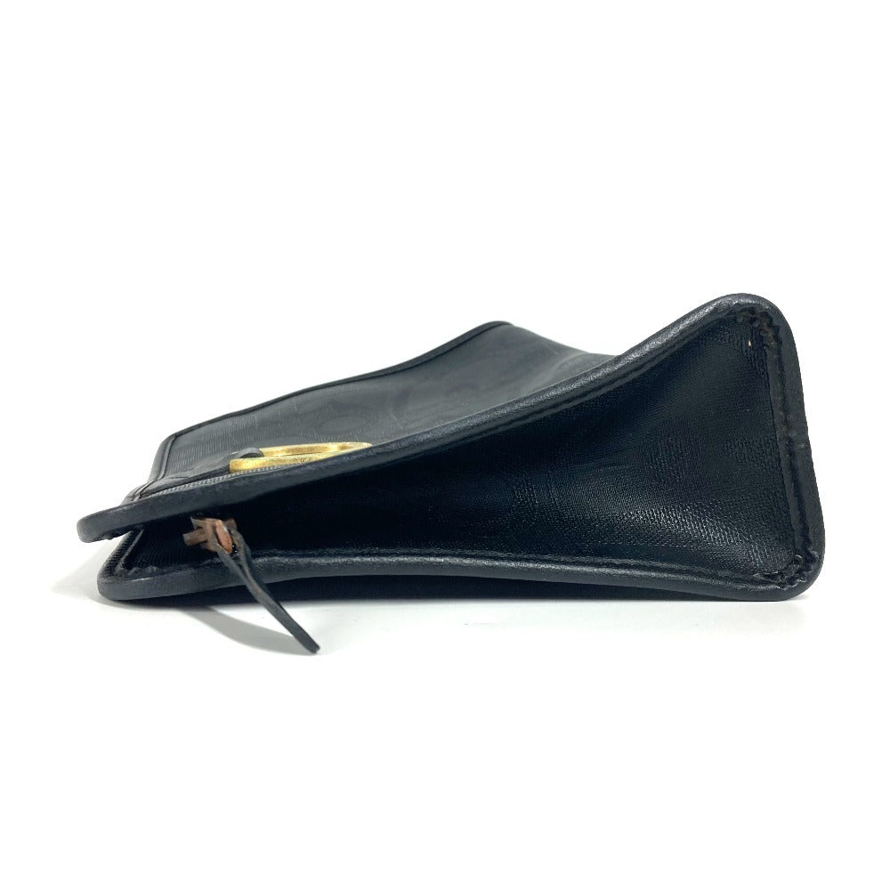 Dior business bag PVC / Leather Navy logo
