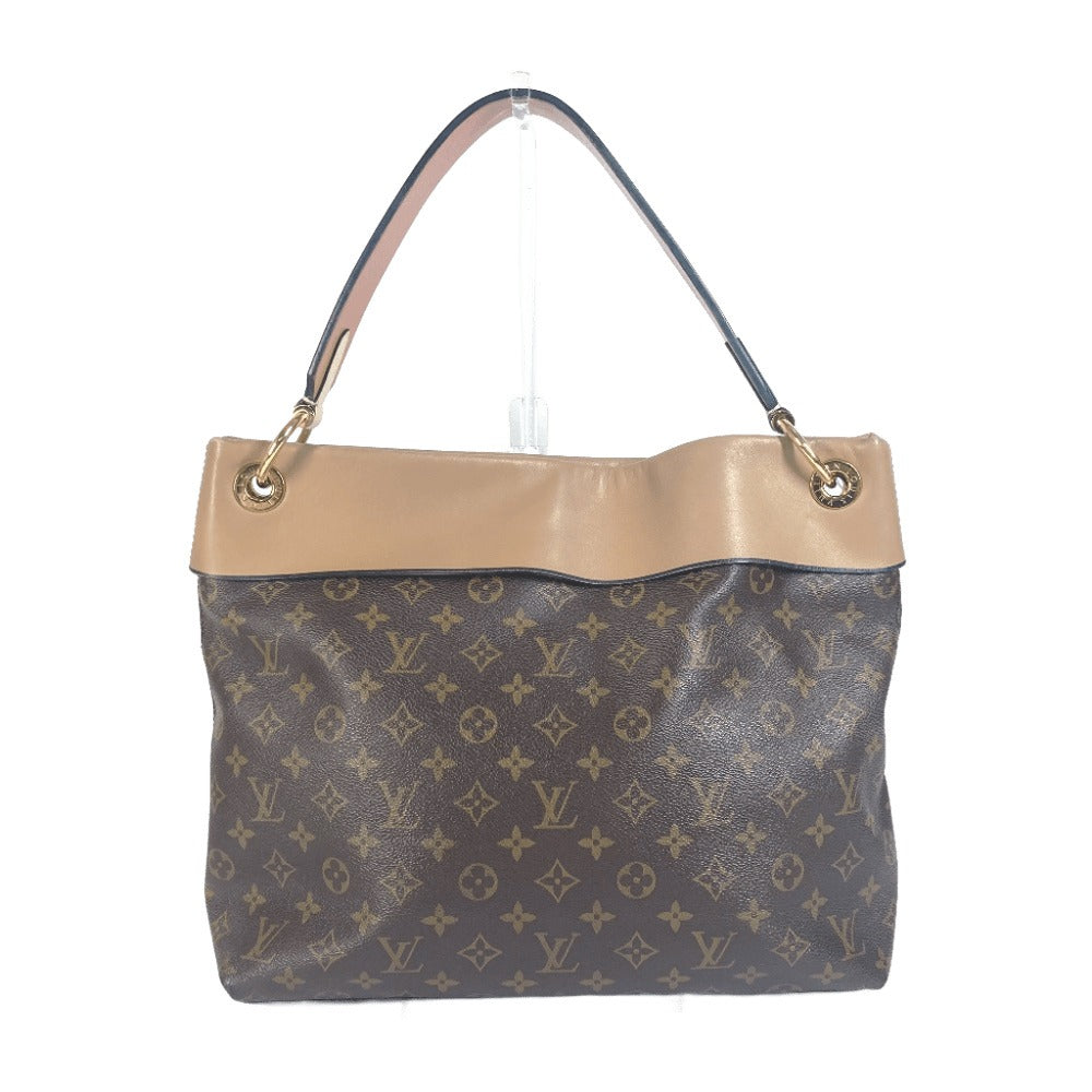 LOUIS VUITTON Shoulder Bag Monogram canvas, leather beige Monogram Tuyle Lee Hobo