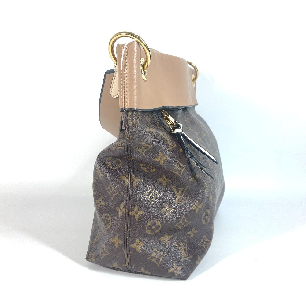 LOUIS VUITTON Shoulder Bag Monogram canvas, leather beige Monogram Tuyle Lee Hobo