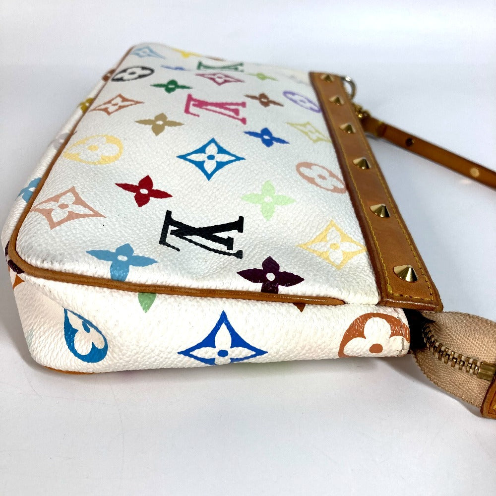 LOUIS VUITTON Shoulder Bag Monogram multicolor canvas white Monogram multicolor Pochette Accessoar
