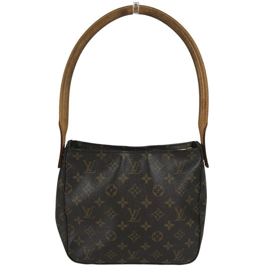 LOUIS VUITTON Shoulder Bag Monogram canvas Brown Monogram LoopingMM Looping MM