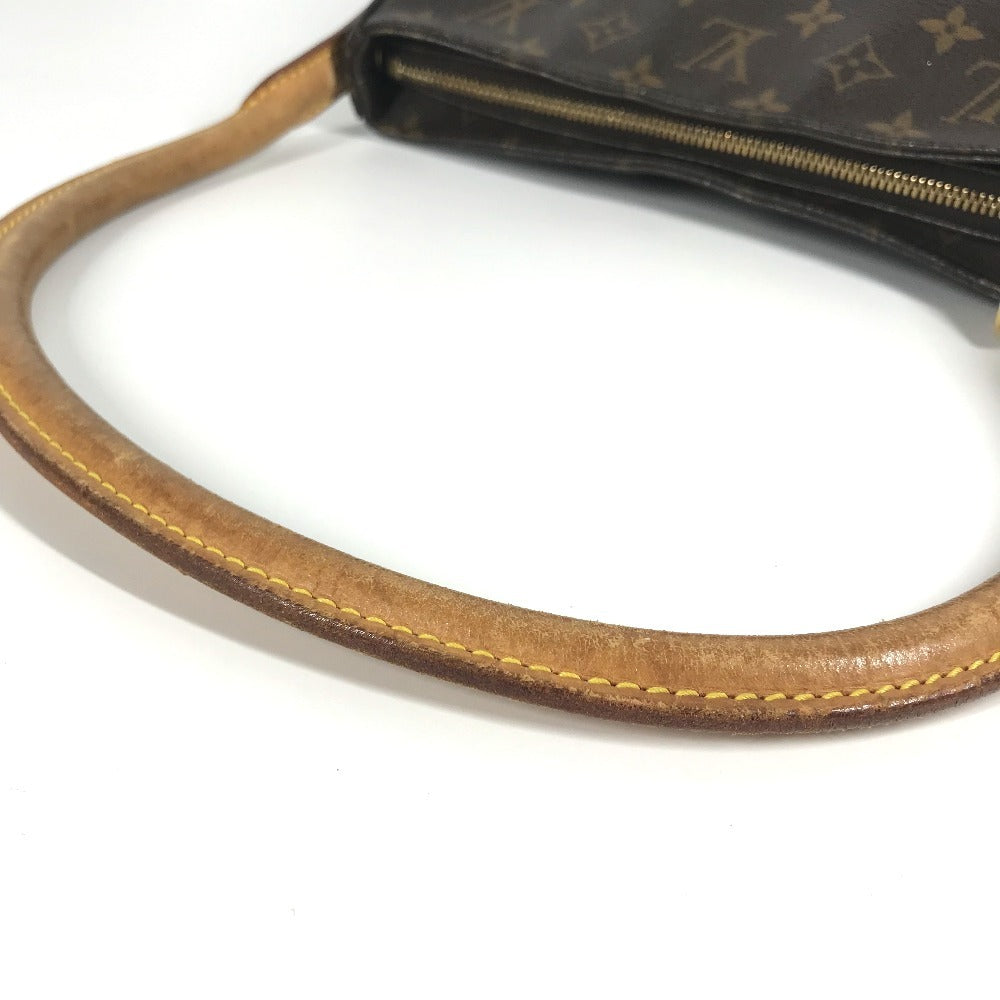LOUIS VUITTON Shoulder Bag Monogram canvas Brown Monogram LoopingMM Looping MM
