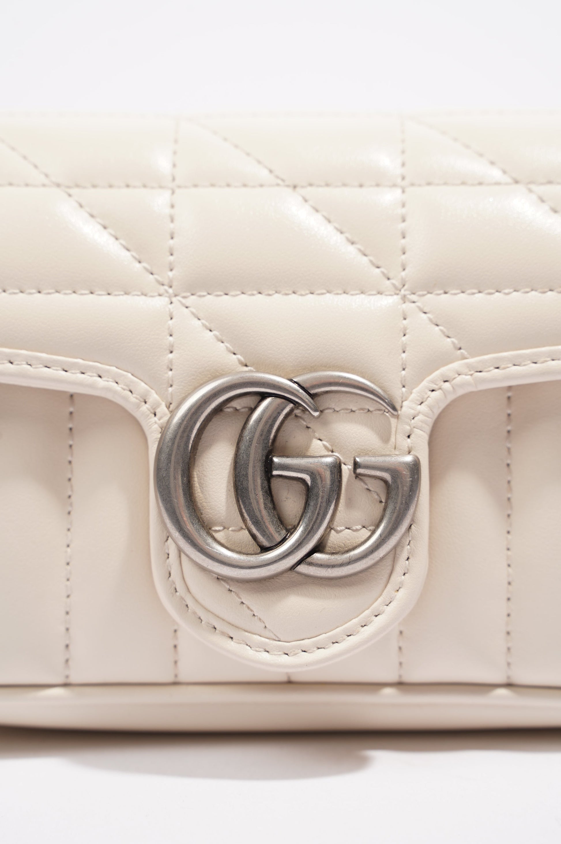 Gucci Lou Monogram Leather Mini Crossbody