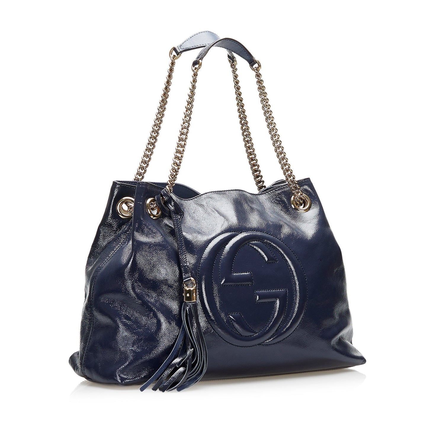 Gucci Chain Leather Tote