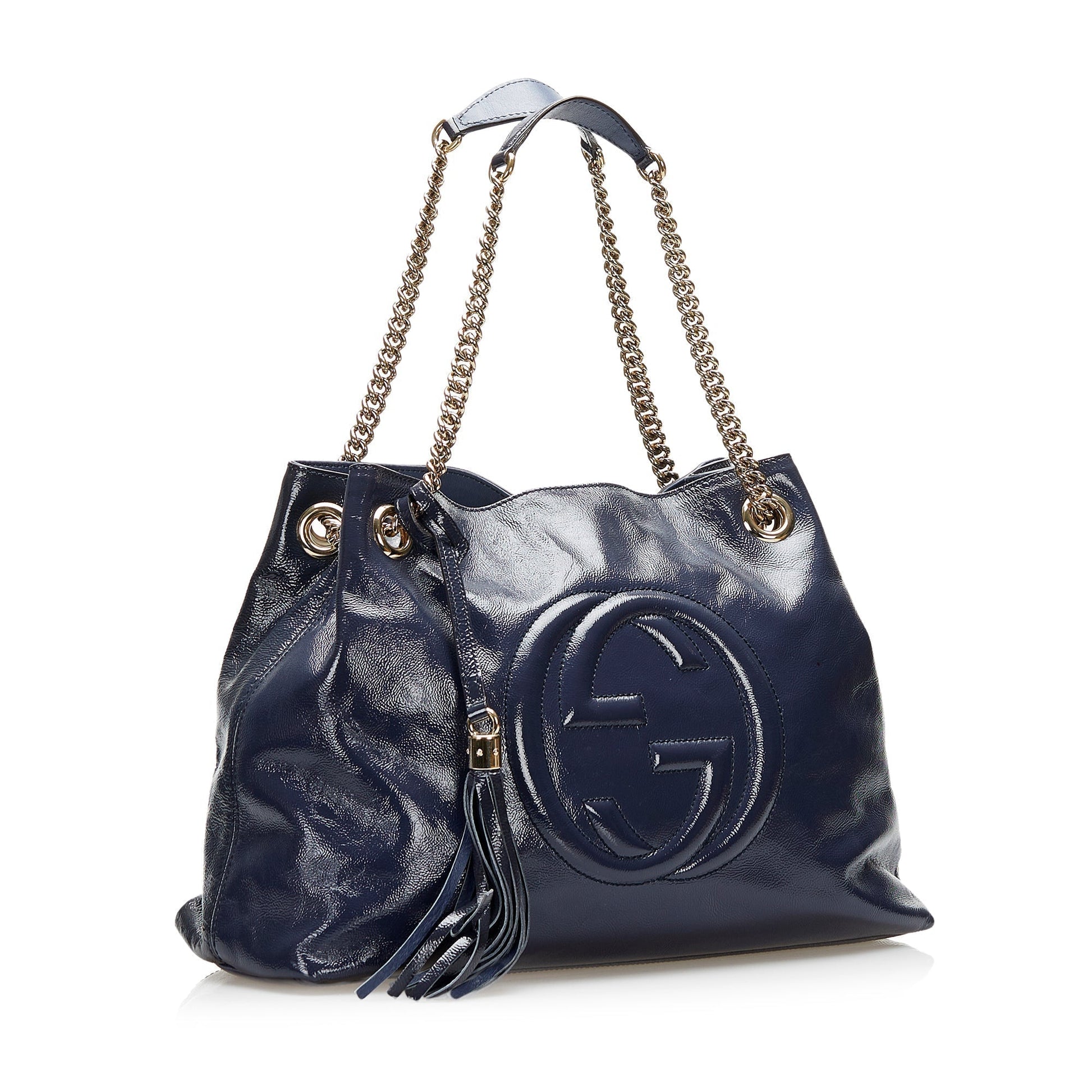 Gucci Chain Leather Tote