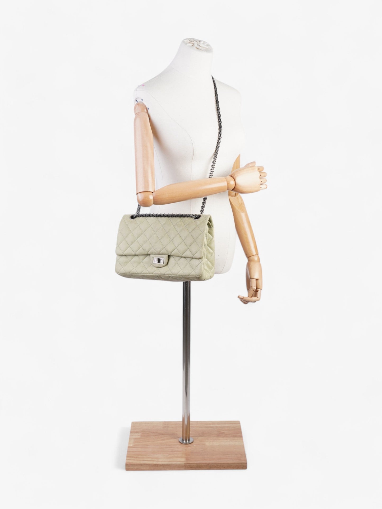 Chanel 2.55 Reissue Pistachio Green Nubuck