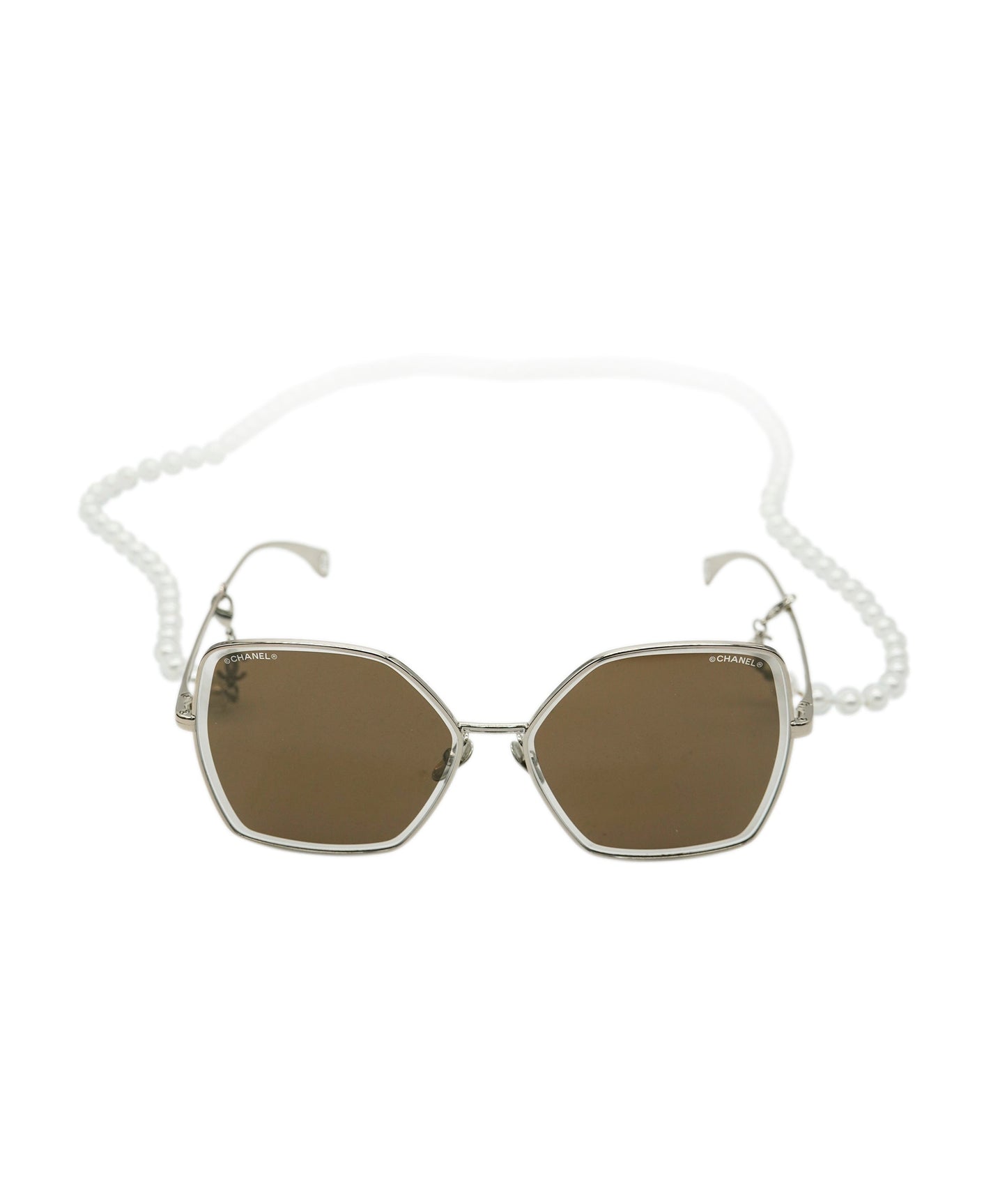 Chanel Butterfly sunglasses with removable necklace brand new with purse and original invoice DBXS3370