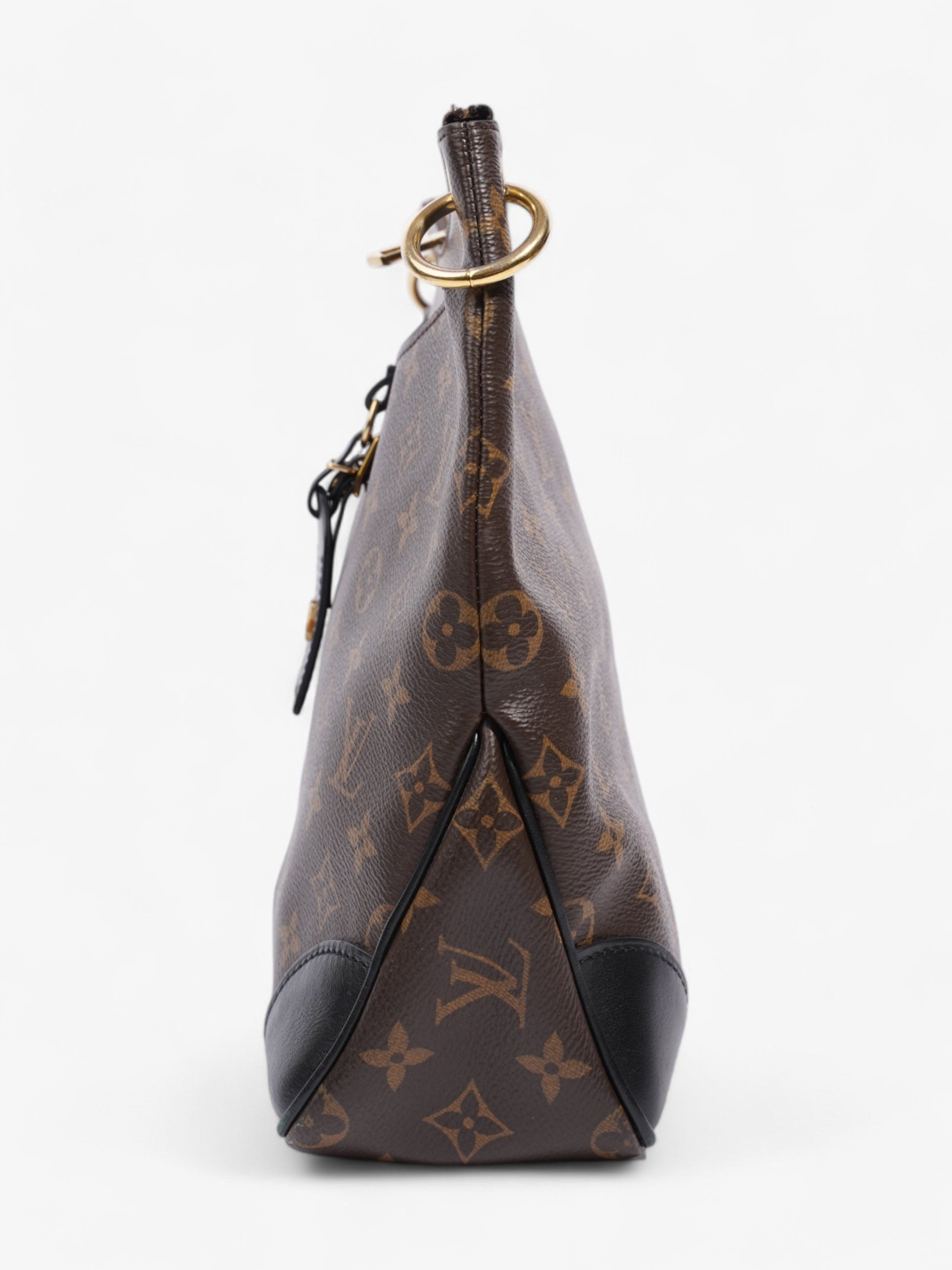 Louis Vuitton Odeon Monogram / Black Coated Canvas MM
