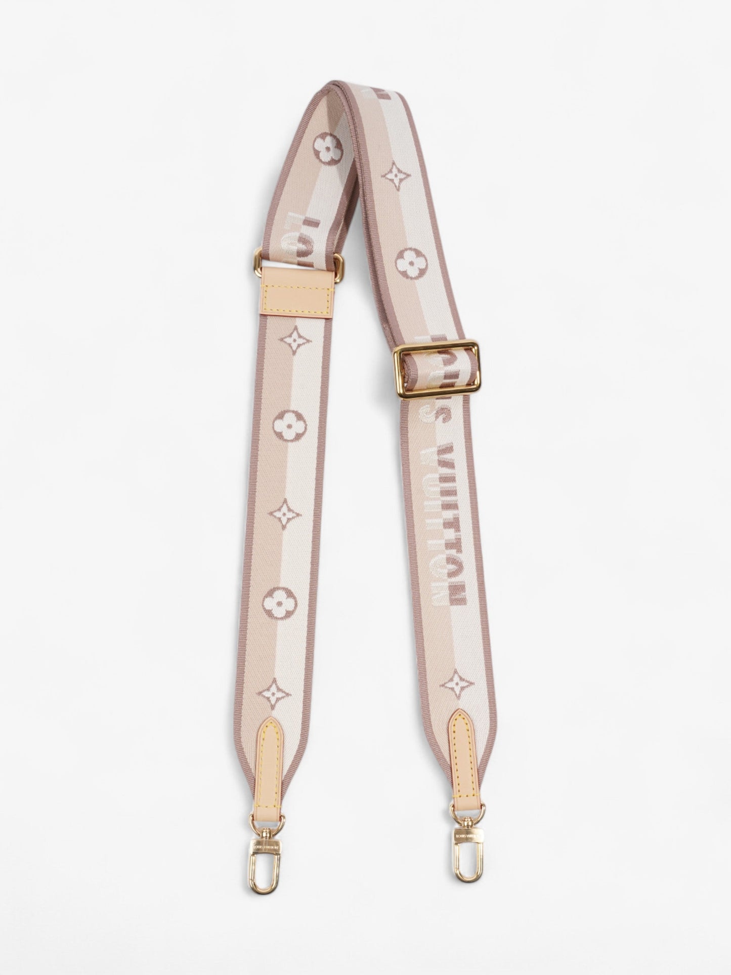Louis Vuitton Bag strap from Beige / White Canvas