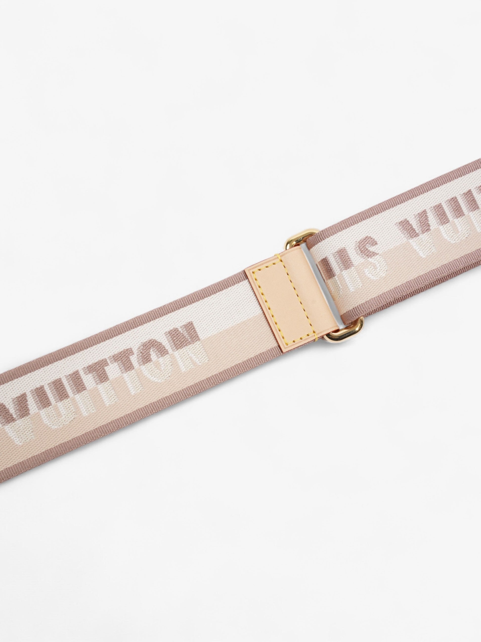 Louis Vuitton Bag strap from Beige / White Canvas