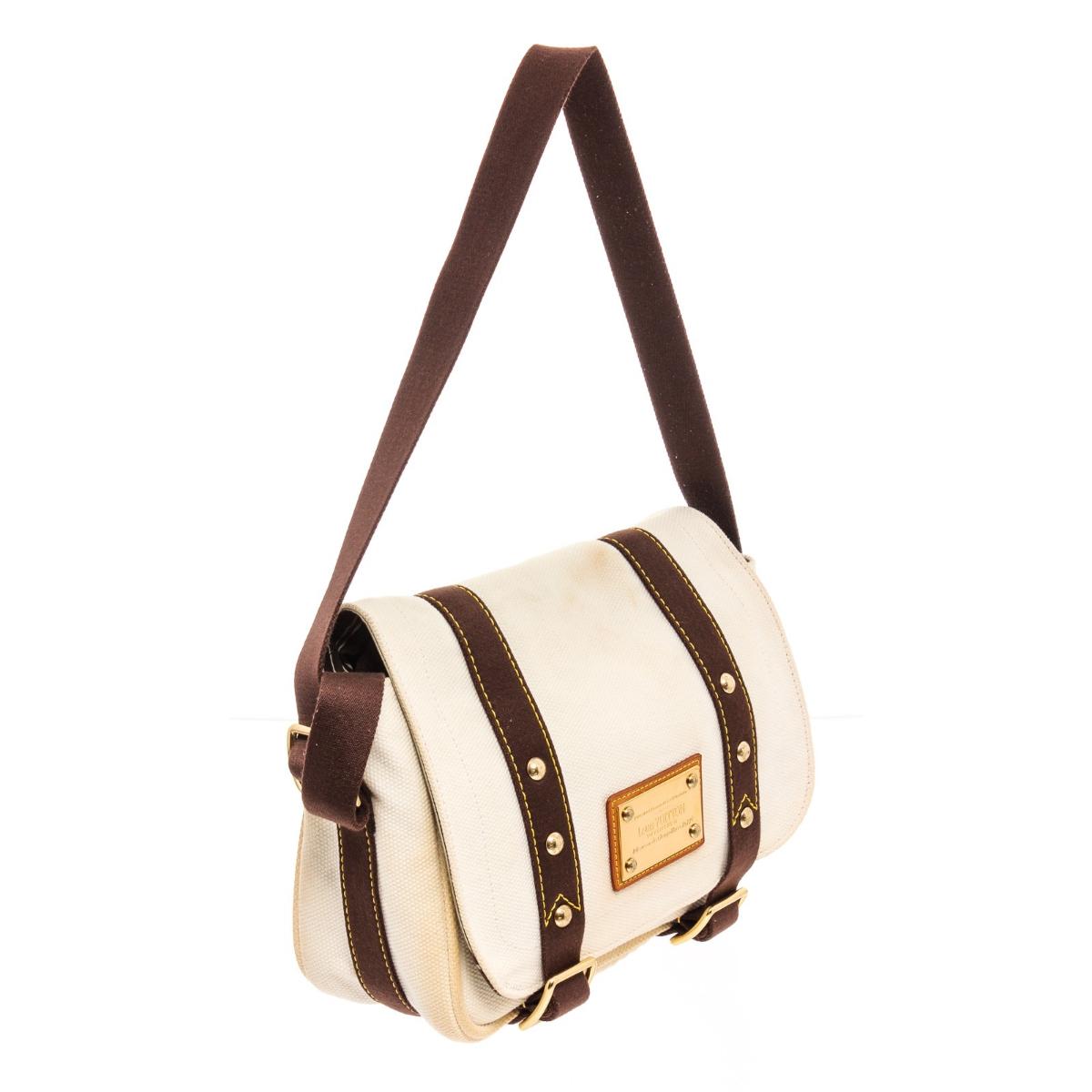 LOUIS VUITTON ANTIGUA BUZAS PM SHOULDER BAG
