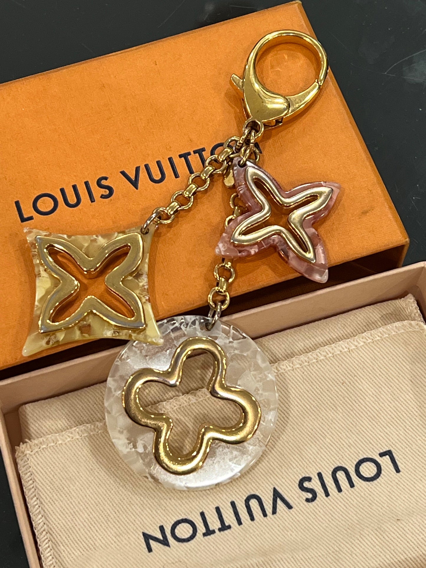 LOUIS VUITTON BIJOUX DE SAC INSOLENCE BAG CHARM/ KEYCHAIN