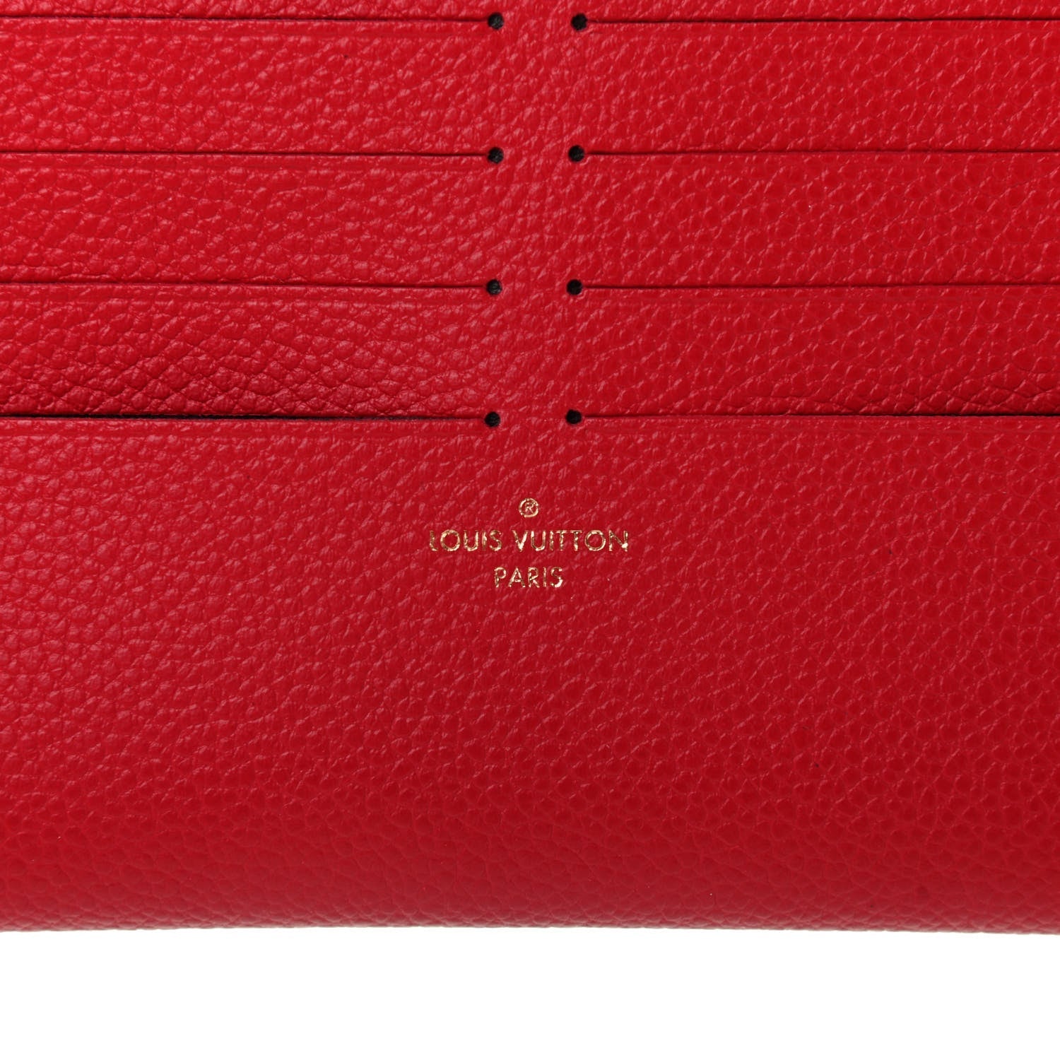 LOUIS VUITTON CALFSKIN LEATHER FELICIE CARD HOLDER INSERT