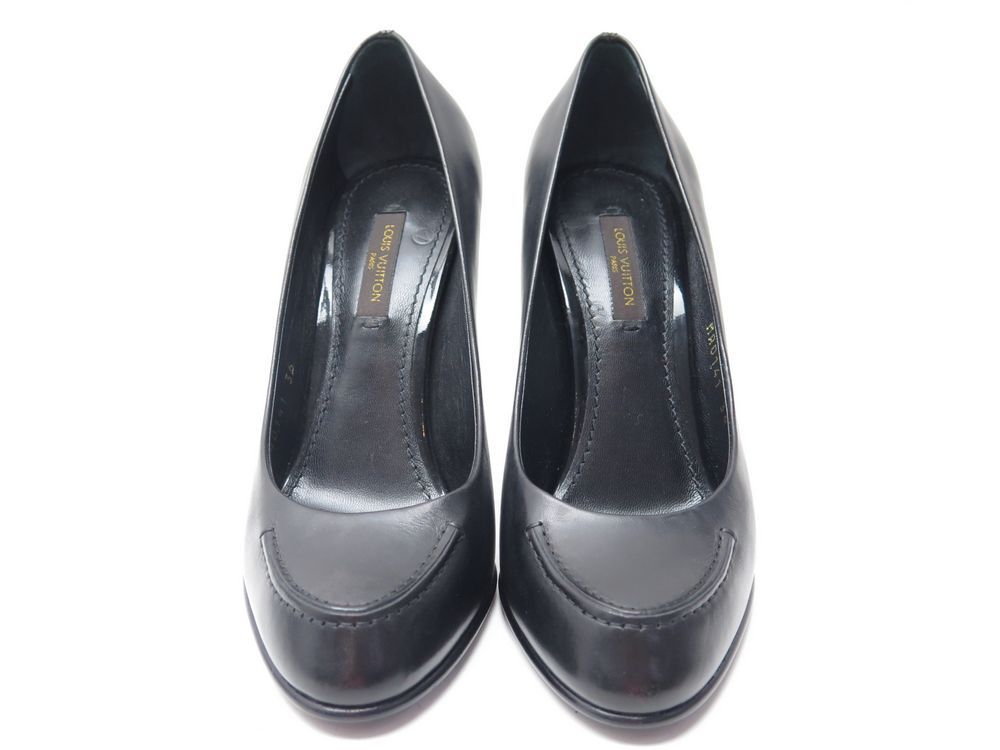 LOUIS VUITTON CALFSKIN LEATHER SPLENDID PUMPS