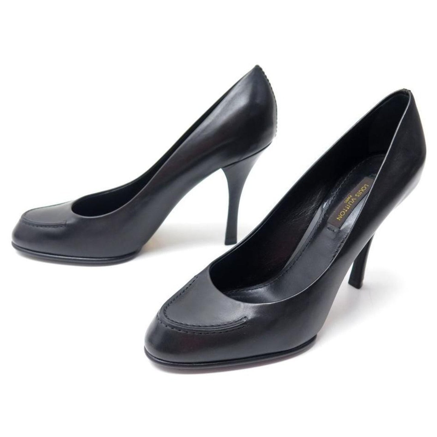 LOUIS VUITTON CALFSKIN LEATHER SPLENDID PUMPS