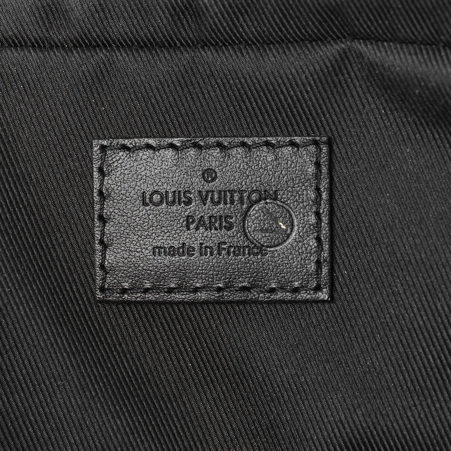 LOUIS VUITTON CALFSKIN LEATHER MONOGRAM SHADOW MESSENGER BAG