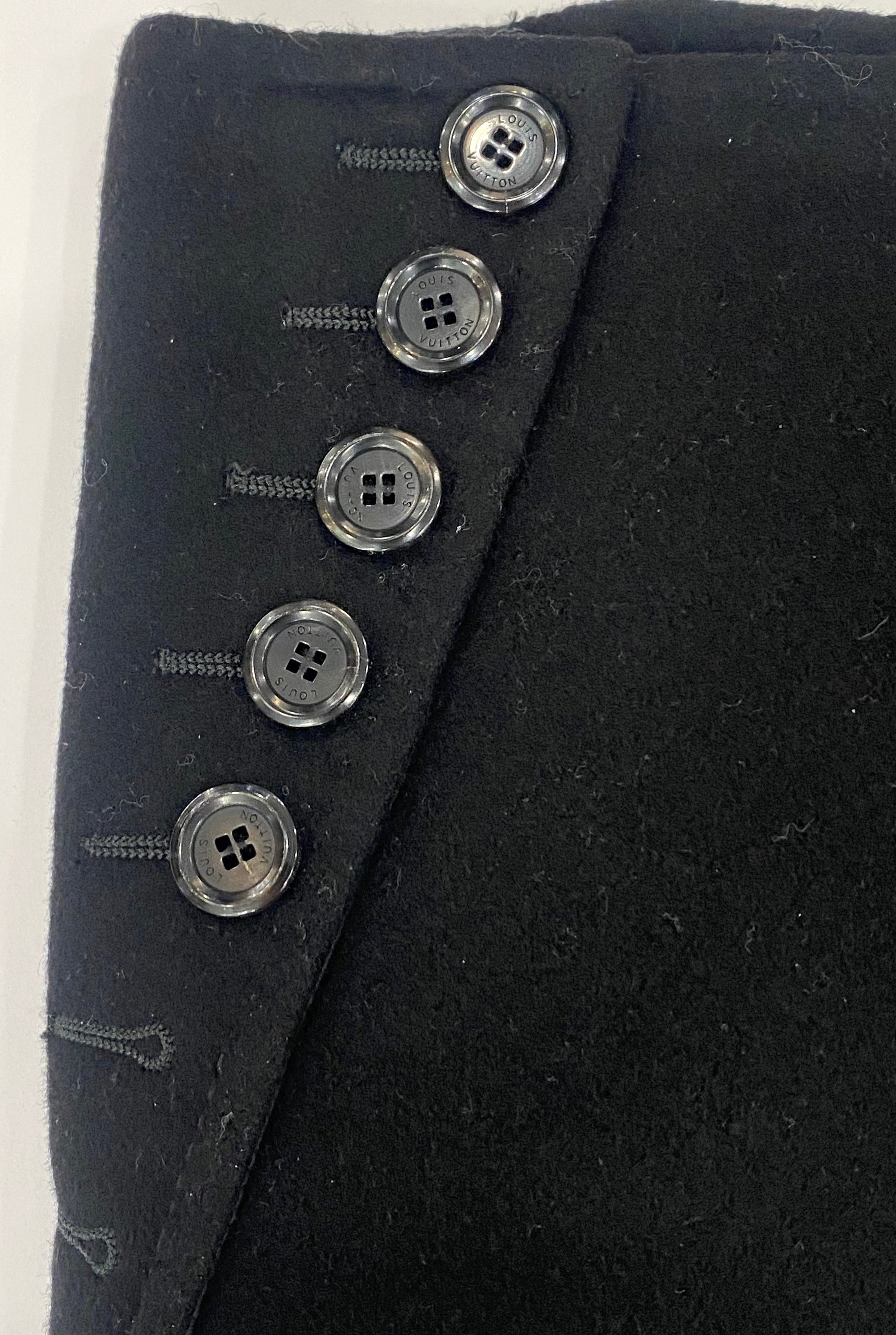 LOUIS VUITTON CASHMERE SKIRT
