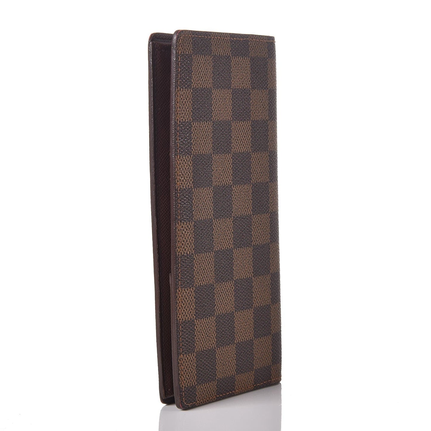 LOUIS VUITTON DAMIER EBENE BRAZZA WALLET