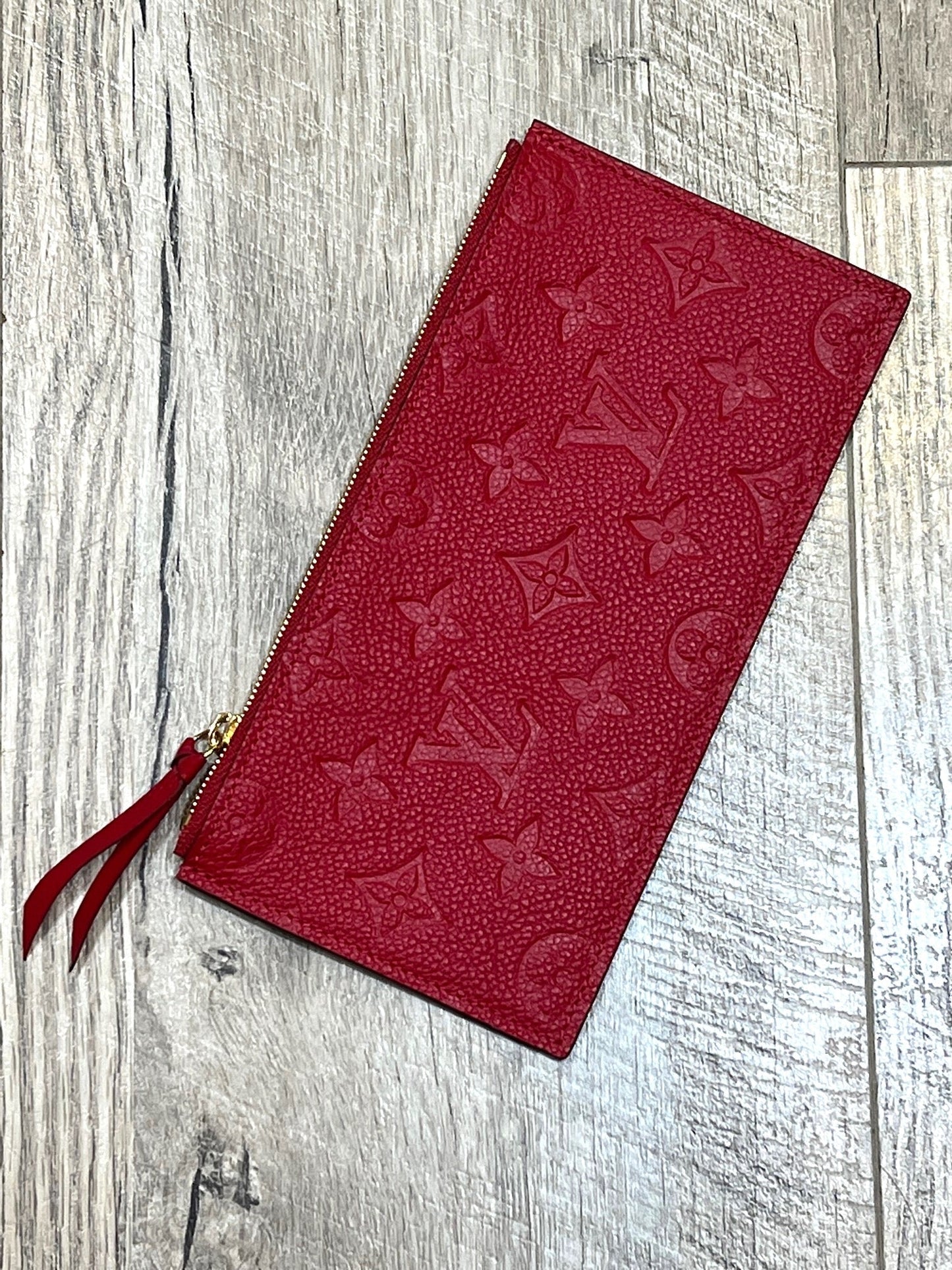 LOUIS VUITTON EMPREINTE LEATHER POCHETTE FELICIE