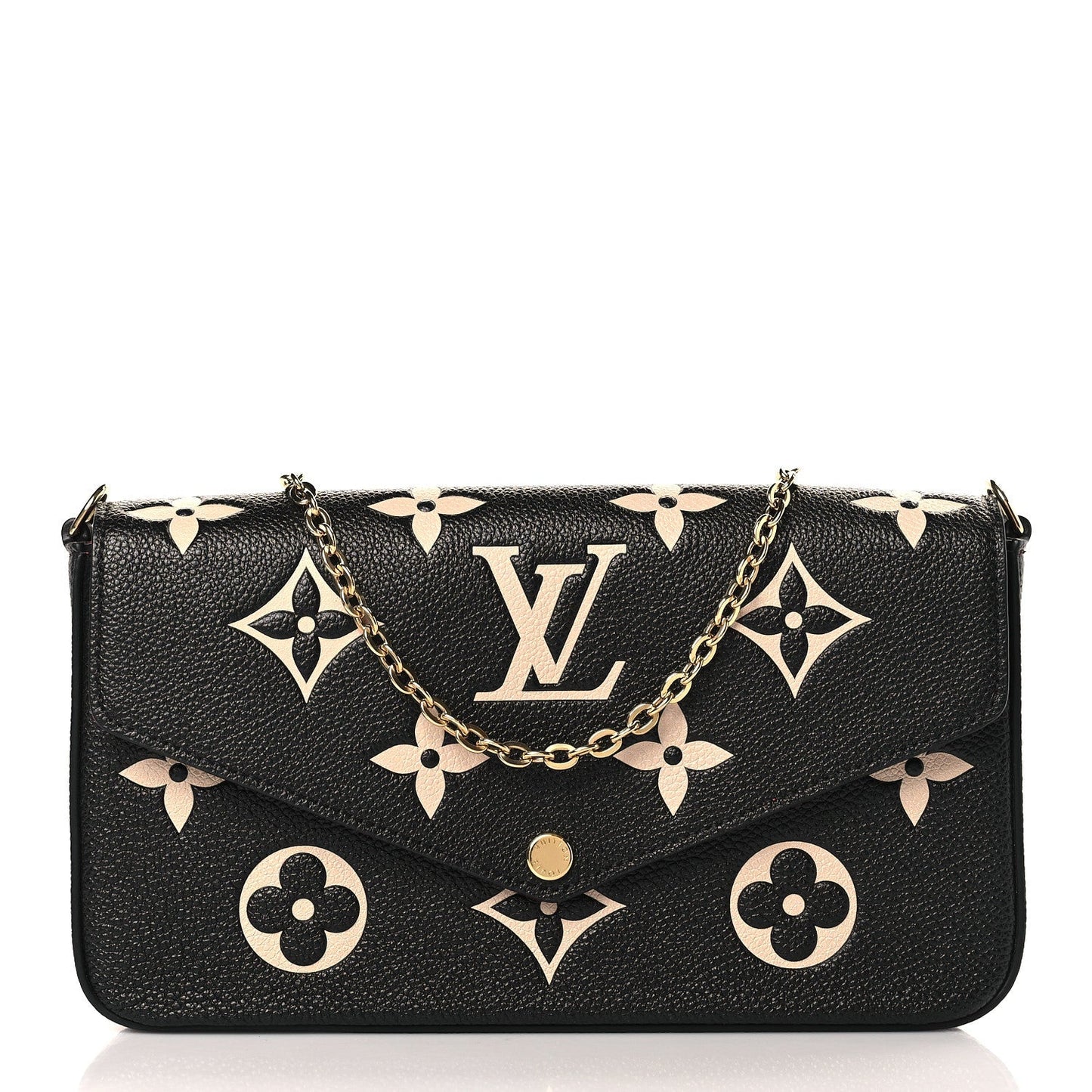 Designer Women's Crossbody Bag | LOUIS VUITTON MONOGRAM EMPREINTE FÉLICIE LEATHER POCHETTE