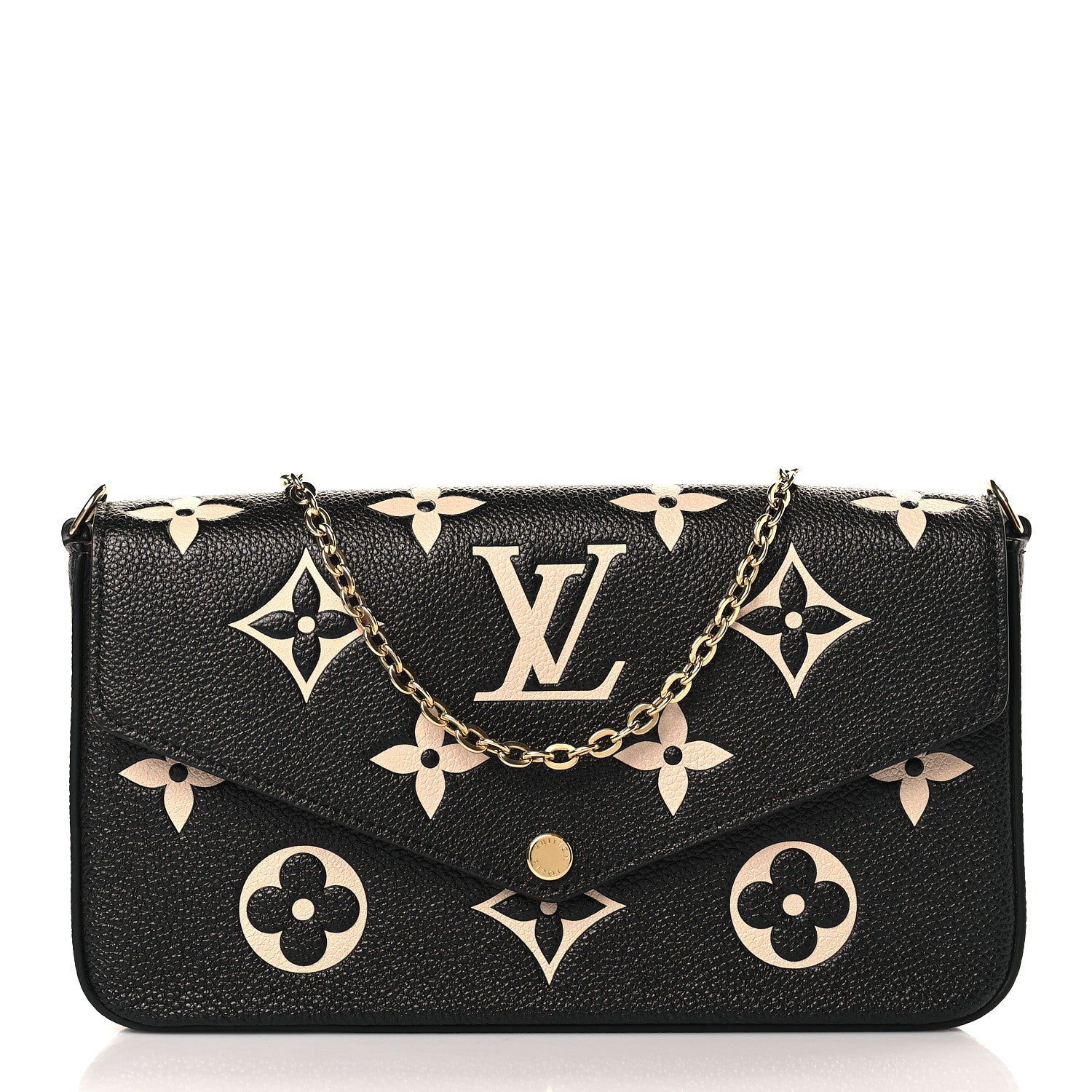 Designer Women's Crossbody Bag | LOUIS VUITTON MONOGRAM EMPREINTE FÉLICIE LEATHER POCHETTE