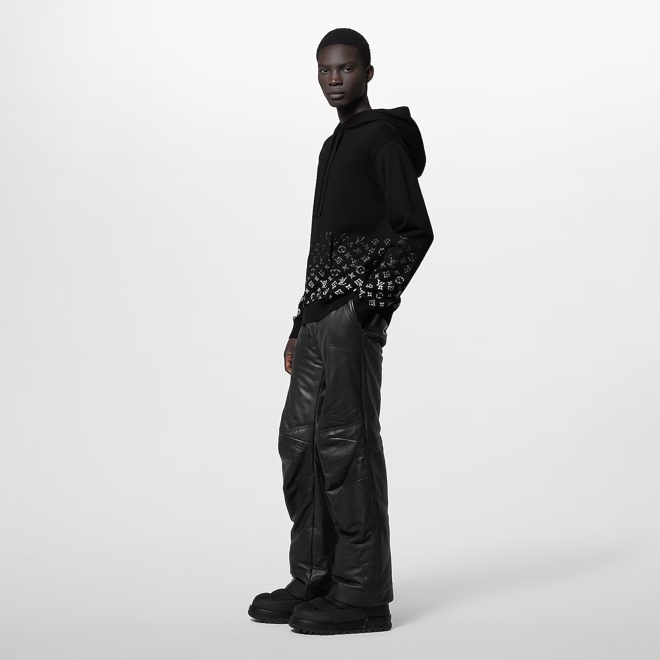 LOUIS VUITTON GRADIENT MONOGRAM HOODED SWEATSHIRT