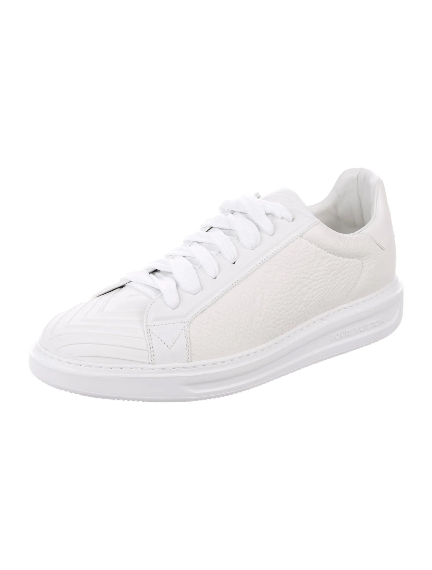 LOUIS VUITTON BLASTER MONOGRAM TAURILLON LEATHER SNEAKERS