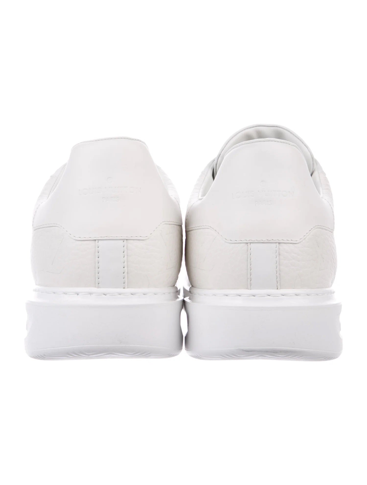 LOUIS VUITTON BLASTER MONOGRAM TAURILLON LEATHER SNEAKERS
