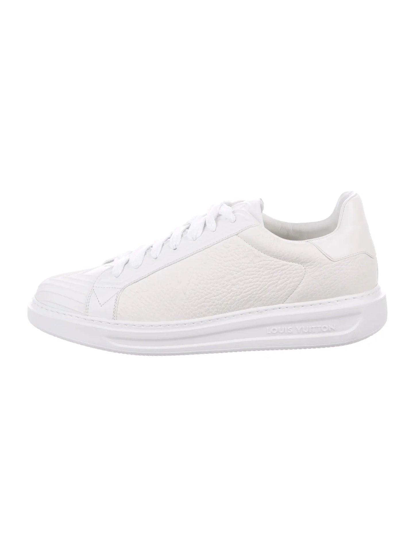 LOUIS VUITTON BLASTER MONOGRAM TAURILLON LEATHER SNEAKERS