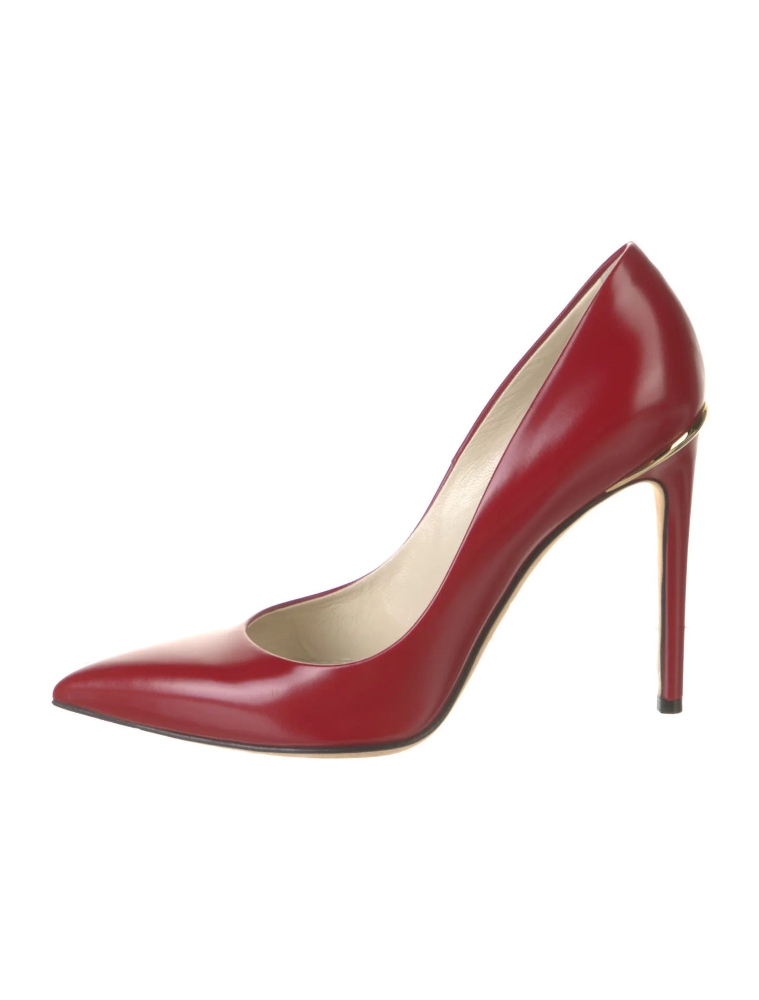 LOUIS VUITTON EYELINE POINTED TOE LEATHER PUMPS