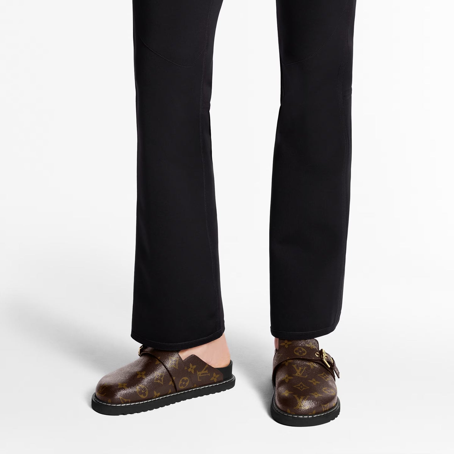 LOUIS VUITTON MONOGRAM COSY FLAT COMFORT MULES