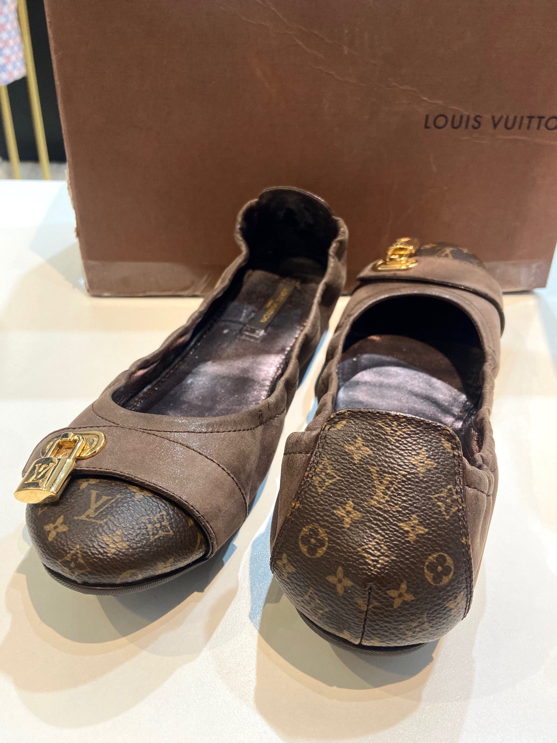 Luxury Women's Handbag | LOUIS VUITTON MONOGRAM LUCKY BALLERINA FLATS