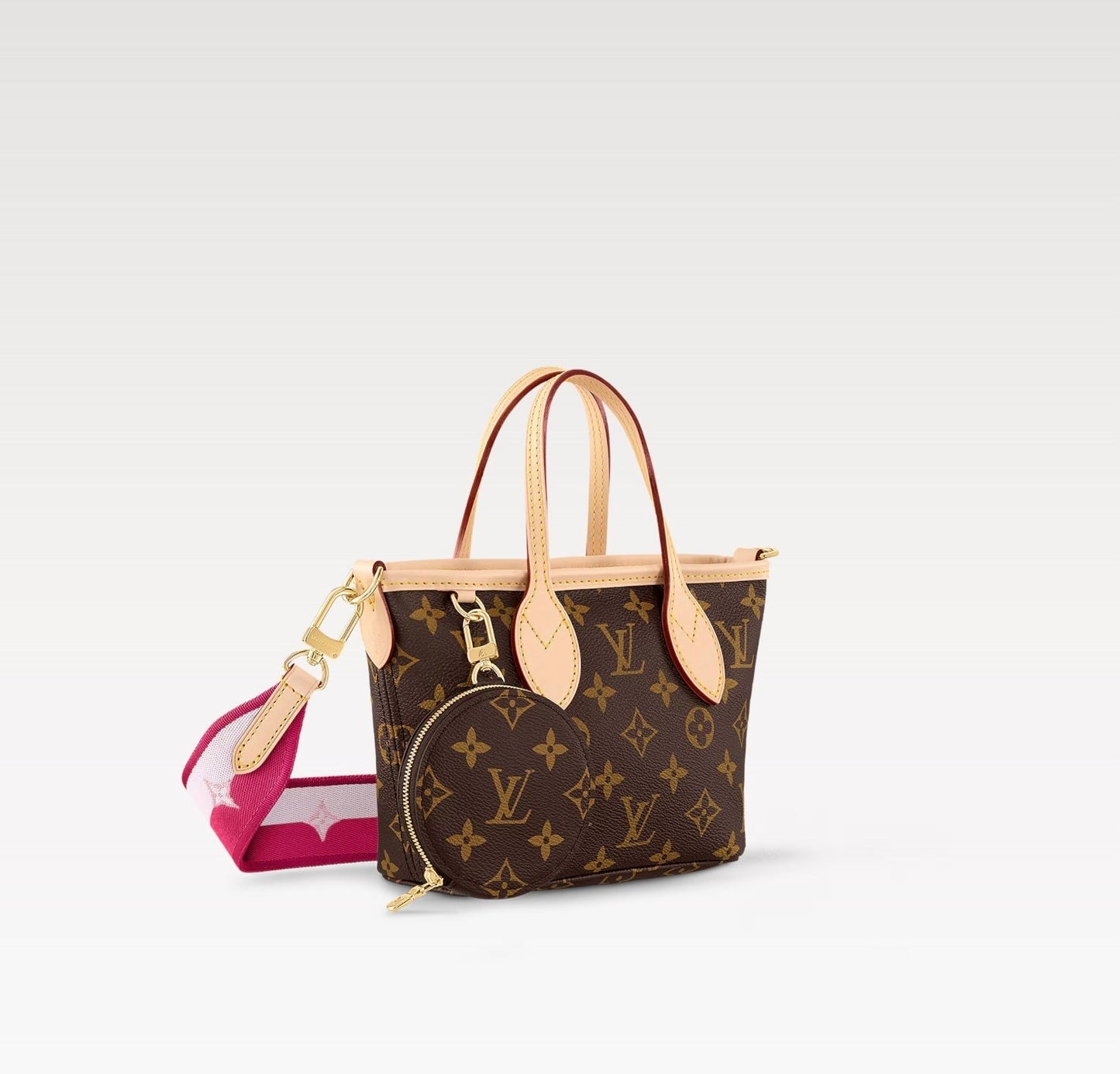 Luxury Women's Tote Bag | LOUIS VUITTON MONOGRAM NEVERFULL BB BAG PINK PEONY