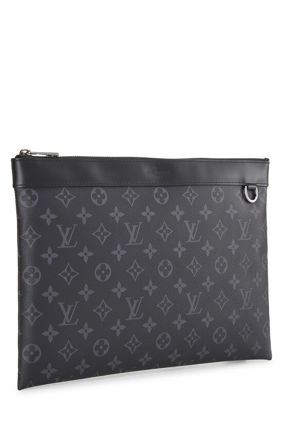 Luxury Women's Clutch Bag | LOUIS VUITTON MONOGRAM ECLIPSE DISCOVERY CLUTCH