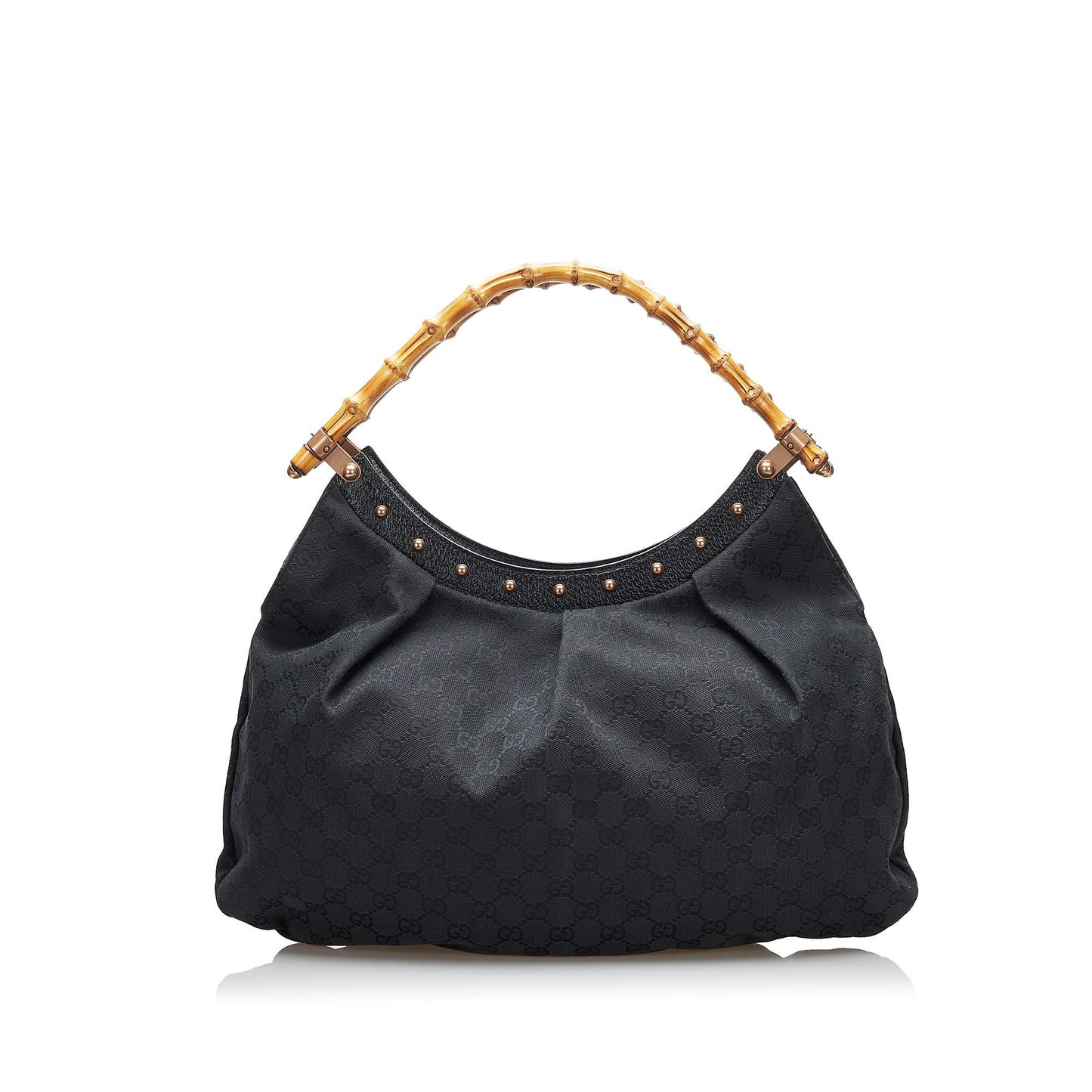 Gucci Leather Canvas Tote