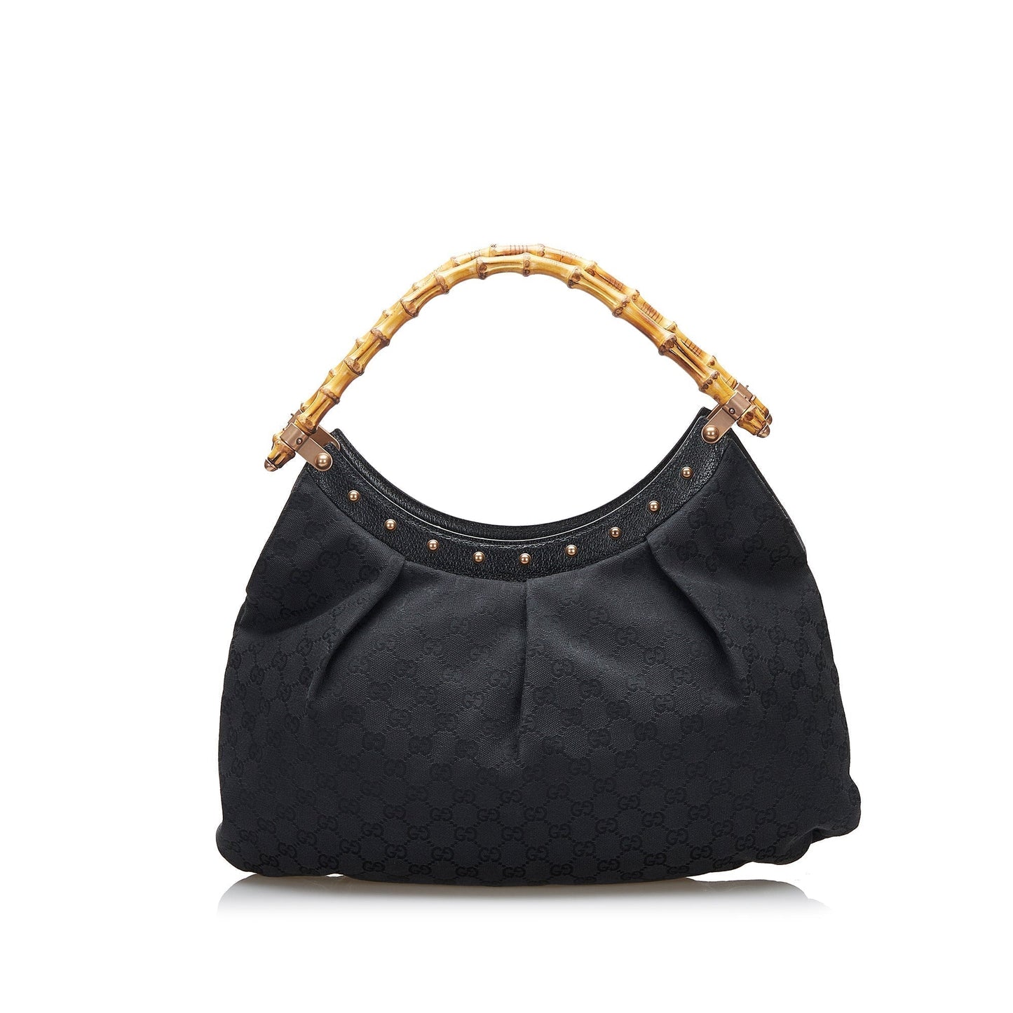 Gucci Leather Canvas Tote