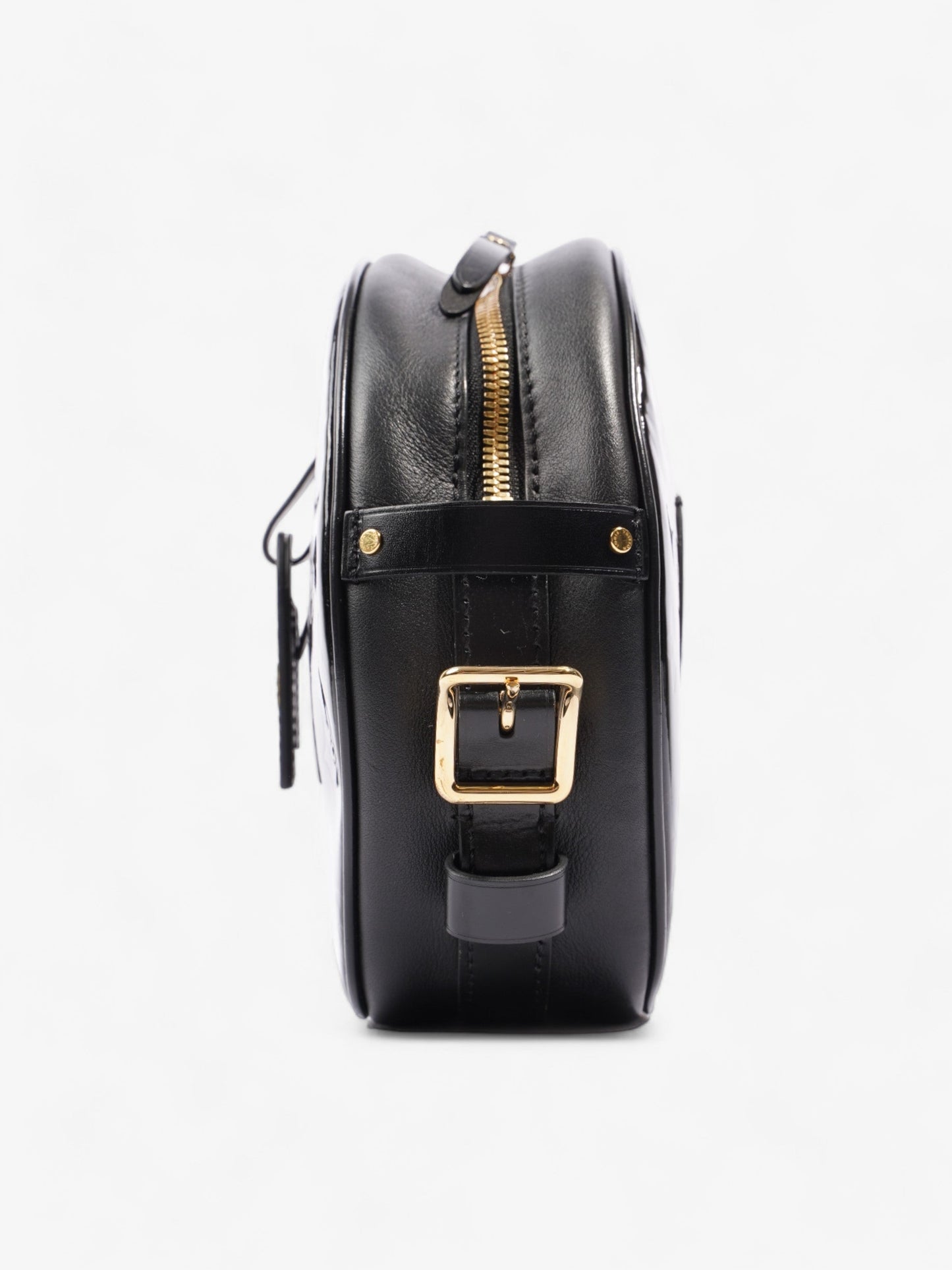Louis Vuitton Boite Chapeau Souple Bag Black Vernis Leather