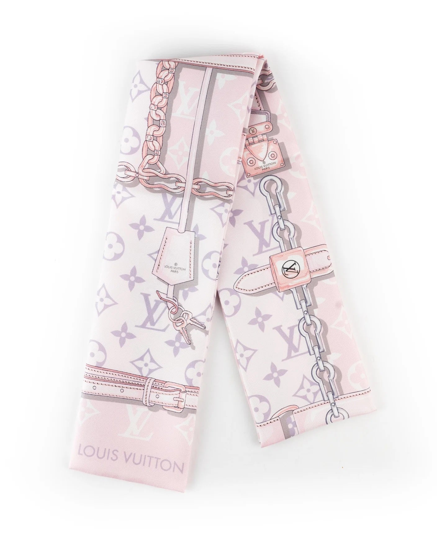 LOUIS VUITTON MONOGRAM CONFIDENTIAL SILK BANDEAU