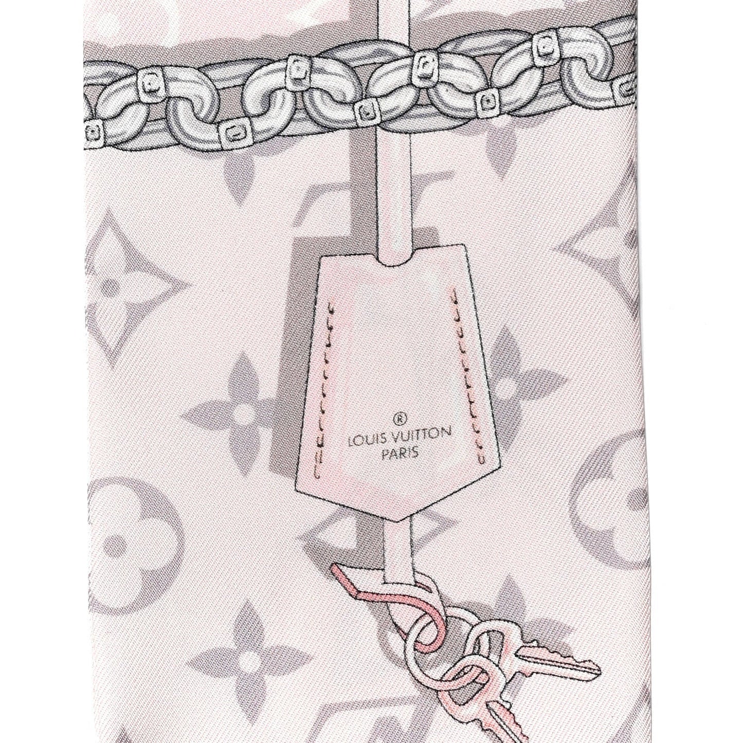 LOUIS VUITTON MONOGRAM CONFIDENTIAL SILK BANDEAU