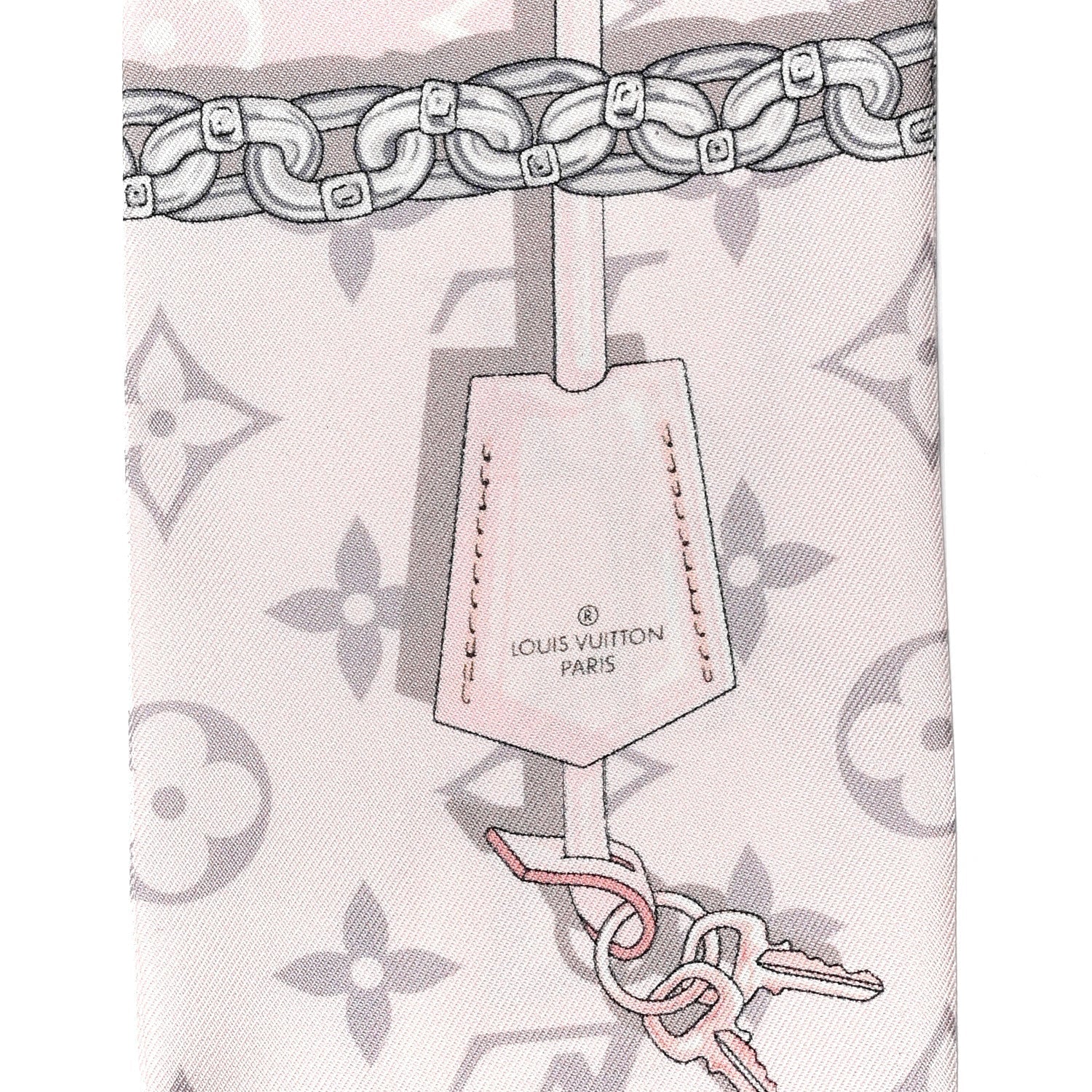 LOUIS VUITTON MONOGRAM CONFIDENTIAL SILK BANDEAU