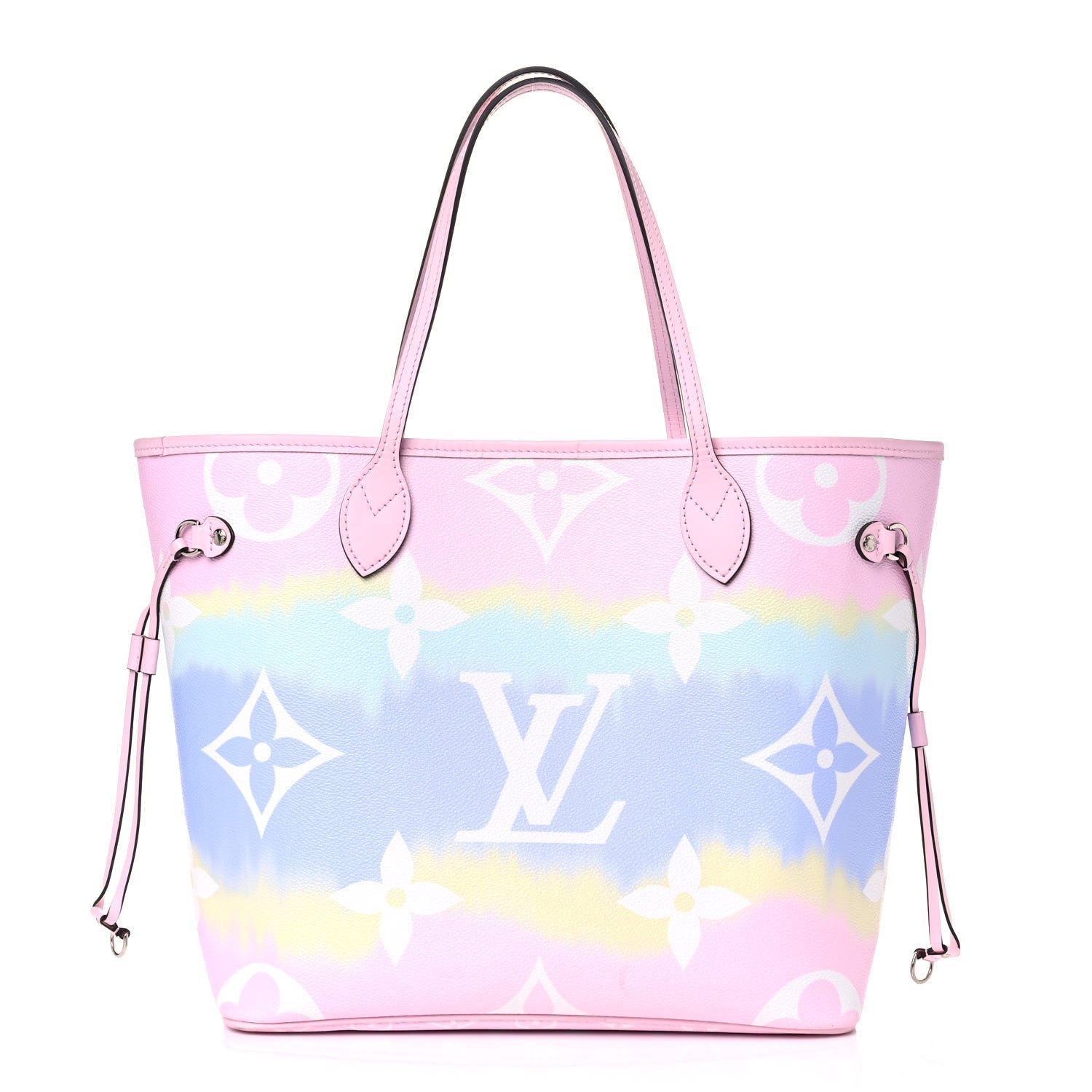 Luxury Women's Tote Bag | LOUIS VUITTON Monogram Escale Neverfull MM Pastel